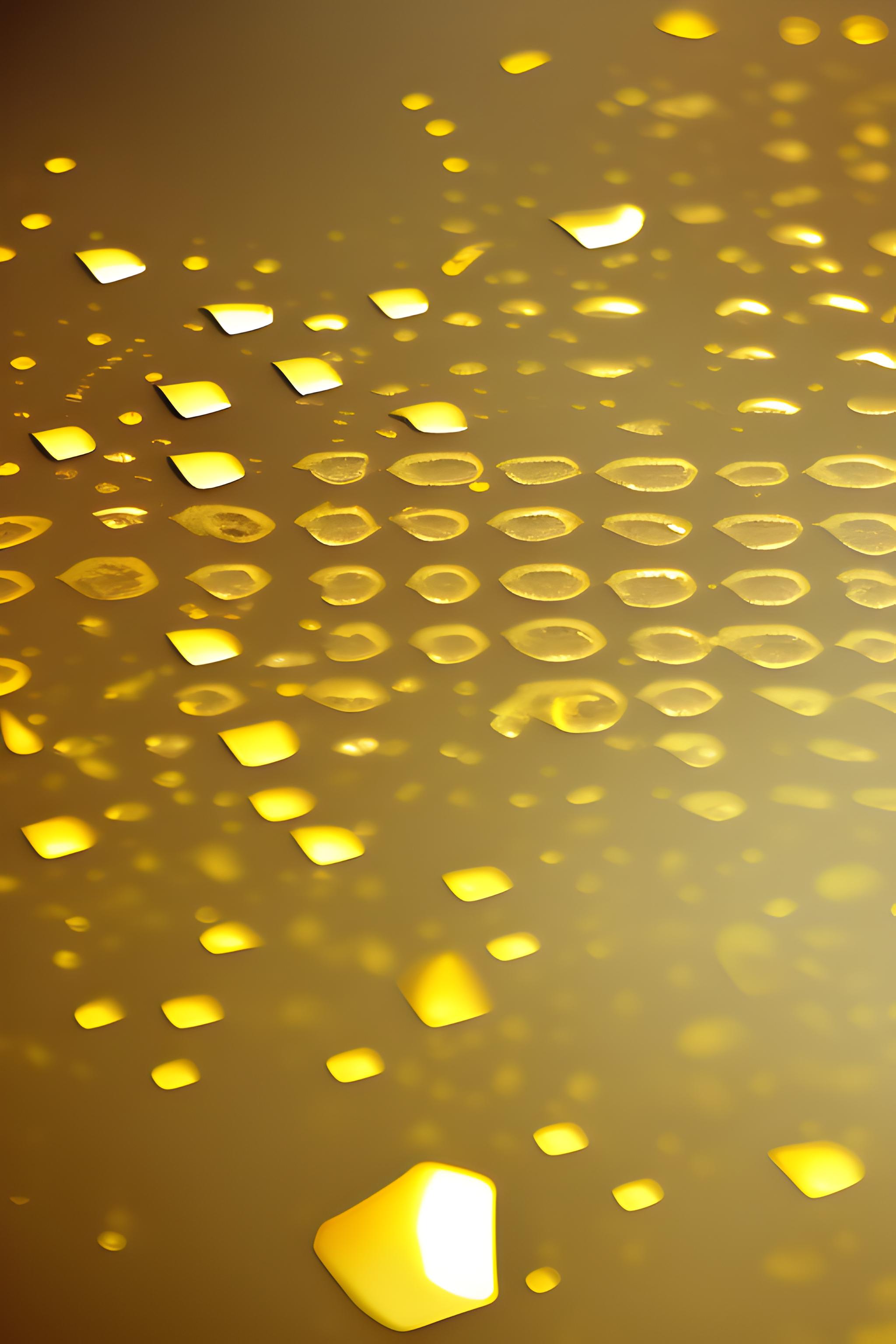 Download A Yellow Background With Colorful Diamonds Wallpaper